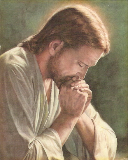 Jesus Christ Praying