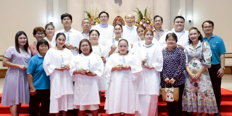 พิธีรับศีลล้างบาปผู้ใหญ่ 2025